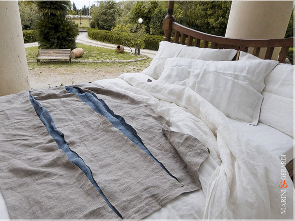 New Linen Duvet Cover Endless One Top Quality By Marini Gerardi